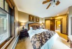 Master bedroom featuring a king bed
